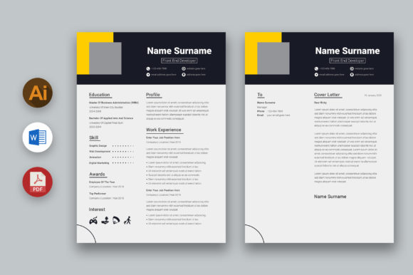 Download MS Word Resume and Cover Letter Template - Premium Resources