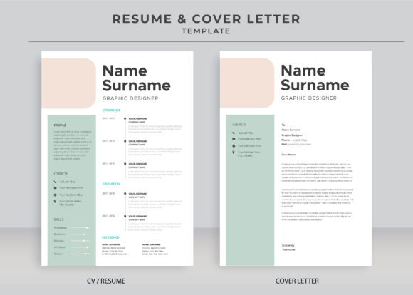 Download Resume and Cover Letter Template - Premium Bundle