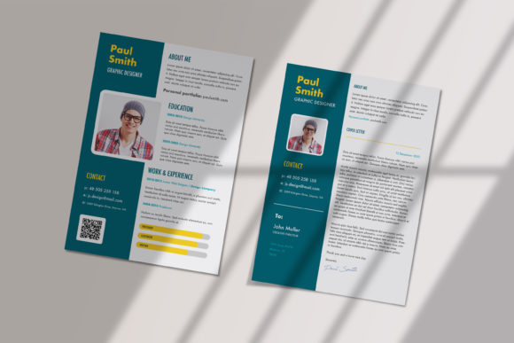 Download CV / Resume and Cover Letter Template - Premium Resources